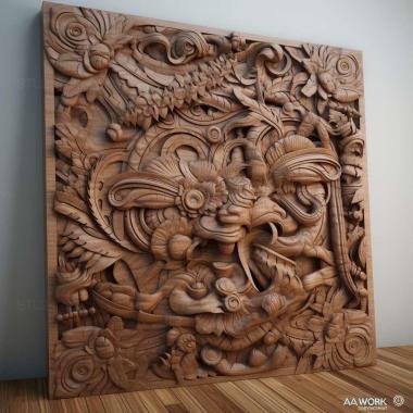 Patterns and decorations Smok 4 3d model